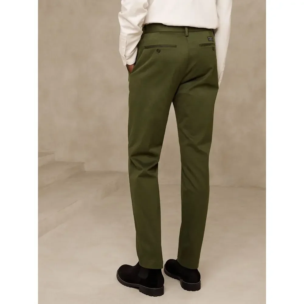 NWT Banana Republic Aiden Slim Rapid Movement Chino Douglas Fir Pants 40x34